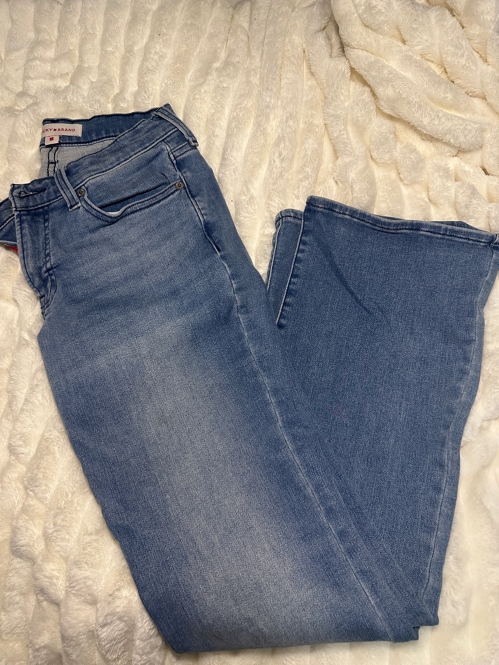 Lucky Brand Blue Wide leg Jeans
